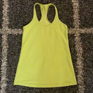 Lululemon reversible racer back tank, EUC. Size 10